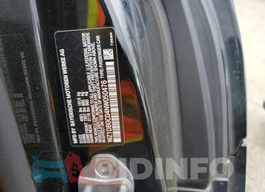 WZ1DB0C04NW050476 Photo# 12