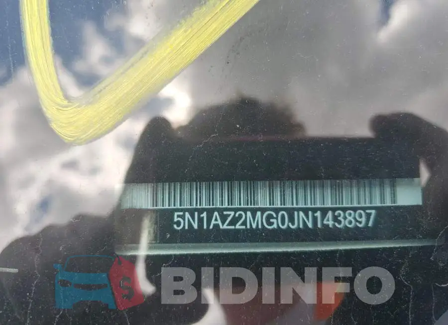 5N1AZ2MG0JN143897 Photo# 13