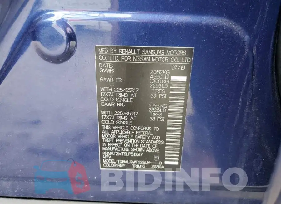 KNMAT2MT9LP511617 Photo# 13