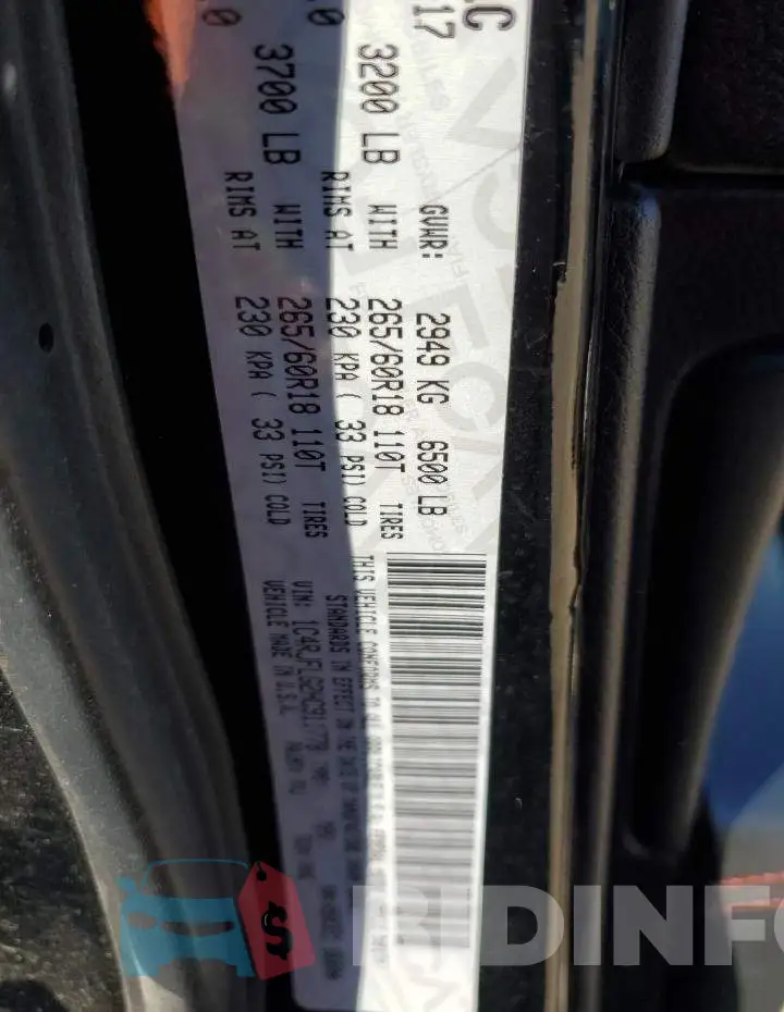 1C4RJFLG2HC911778 Photo# 13