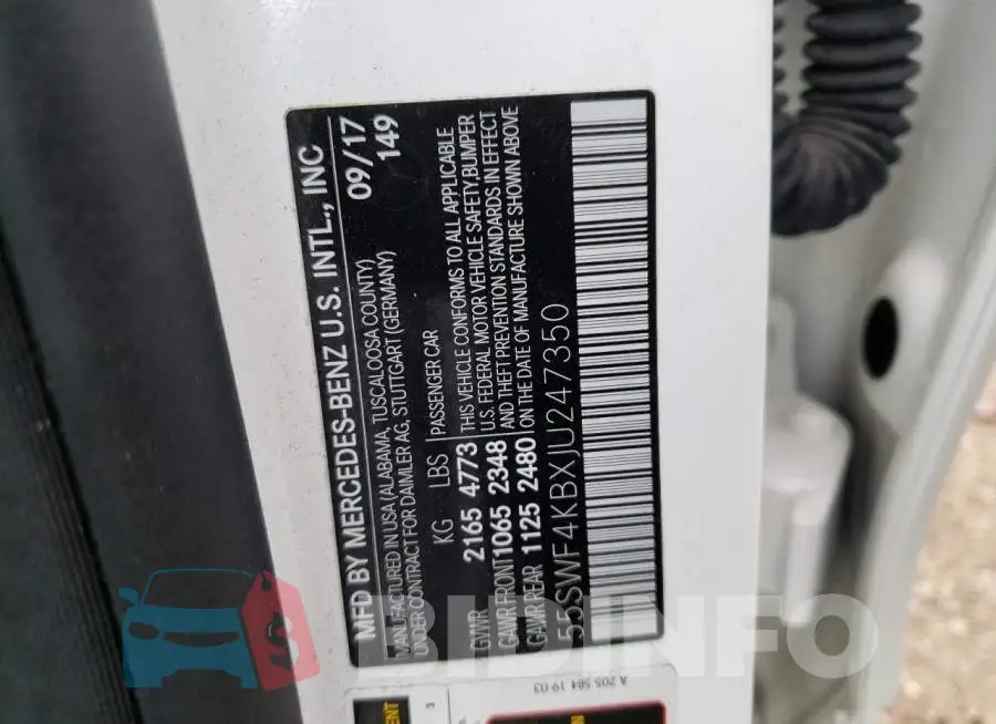 55SWF4KBXJU247350 Photo# 12