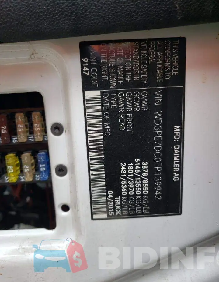 WD3PE7DC0FP139942 Photo# 13