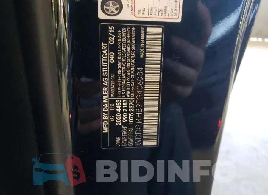 WDDGJ4HB2FG406084 Photo# 12