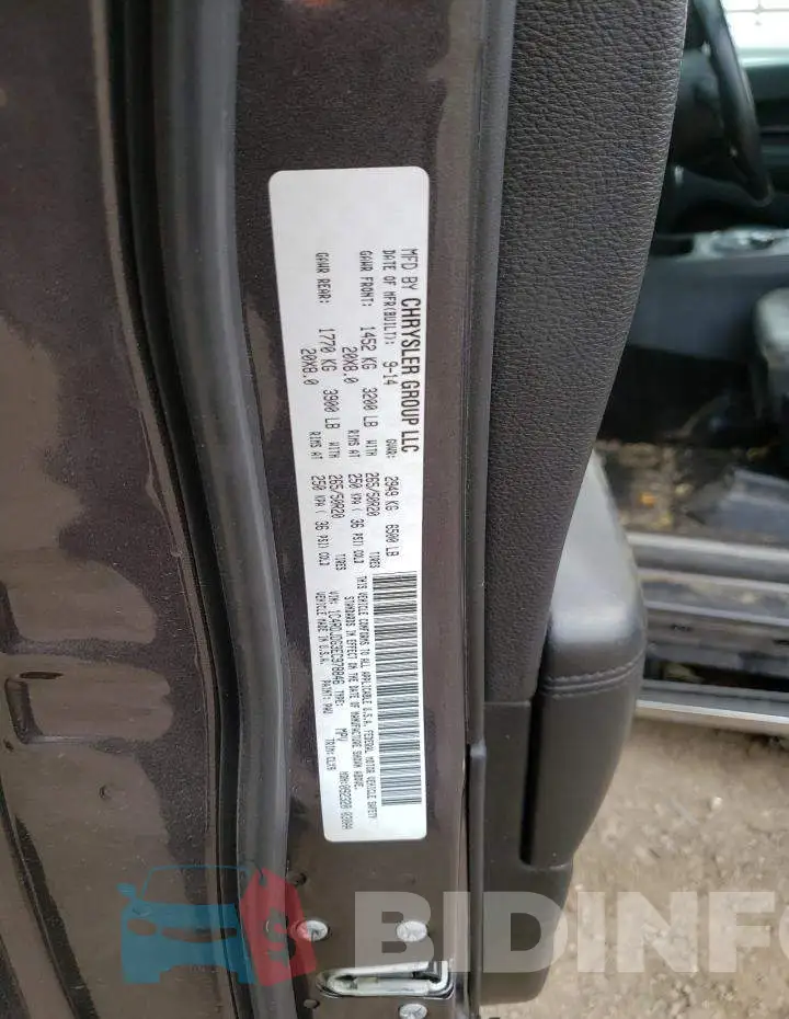 1C4RDJDG3EC978846 Photo# 13
