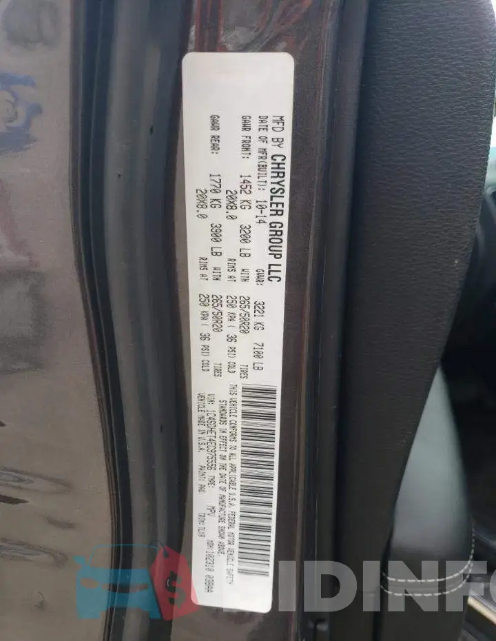 1C4SDHET4EC975556 Photo# 13