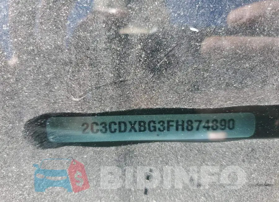 2C3CDXBG3FH874890 Photo# 12