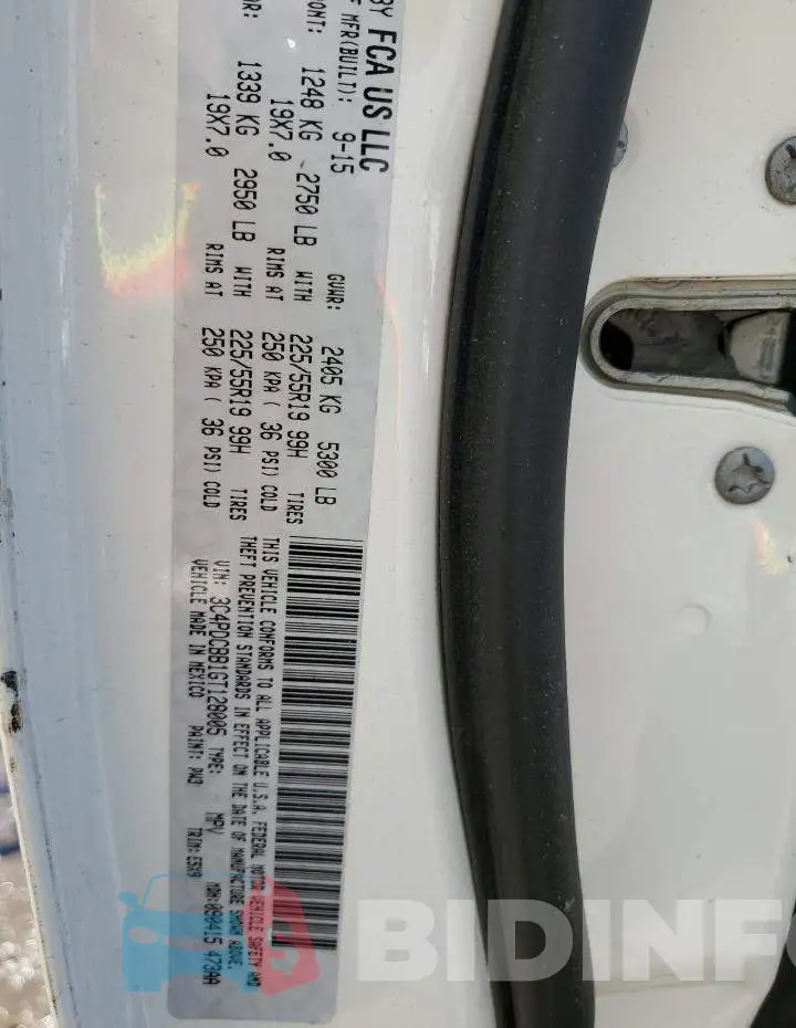 3C4PDCBB1GT128005 Photo# 13