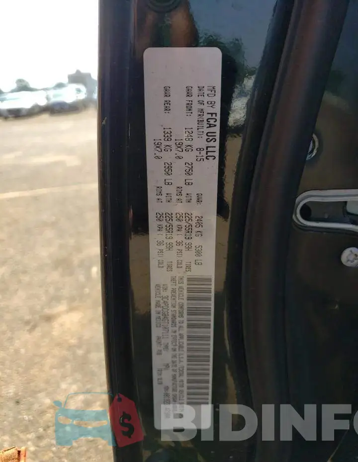3C4PDCGB4GT107111 Photo# 14