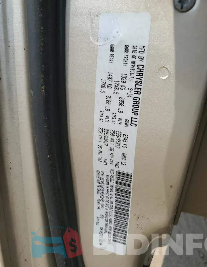 2C4RC1BG9FR562248 Photo# 12