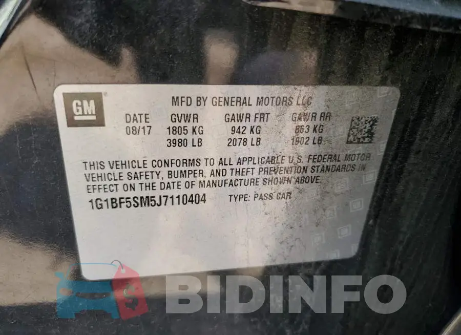 1G1BF5SM5J7110404 Photo# 12
