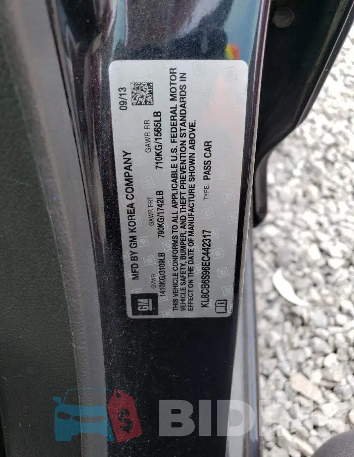 KL8CB6S96EC442317 Photo# 12