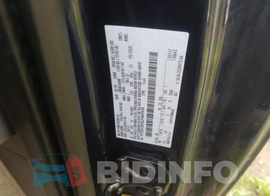 1FTEX1EP2LFA67035 Photo# 13