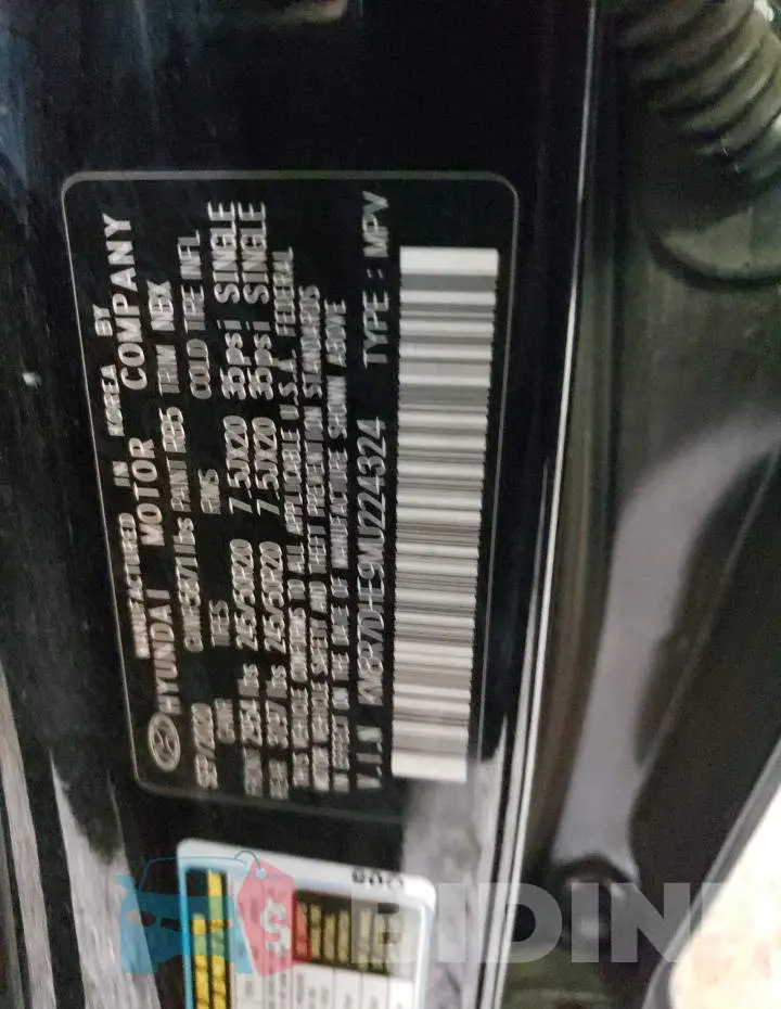 KM8R7DHE9MU224324 Photo# 13