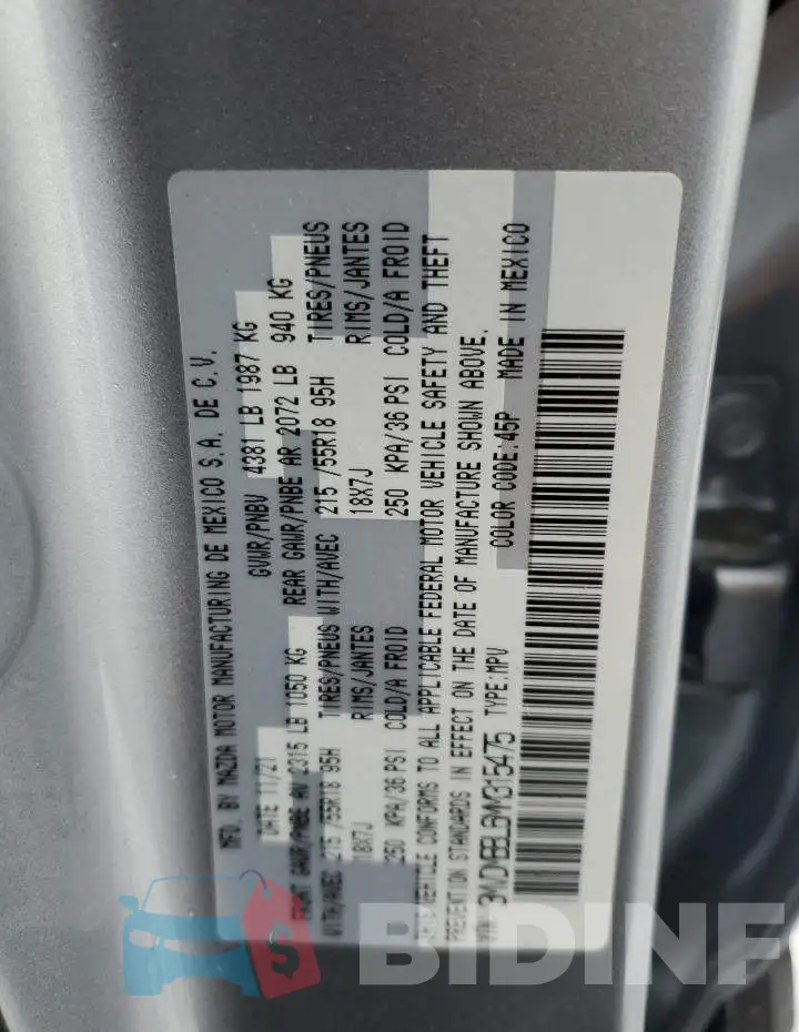 3MVDMBBL6MM315475 Photo# 13