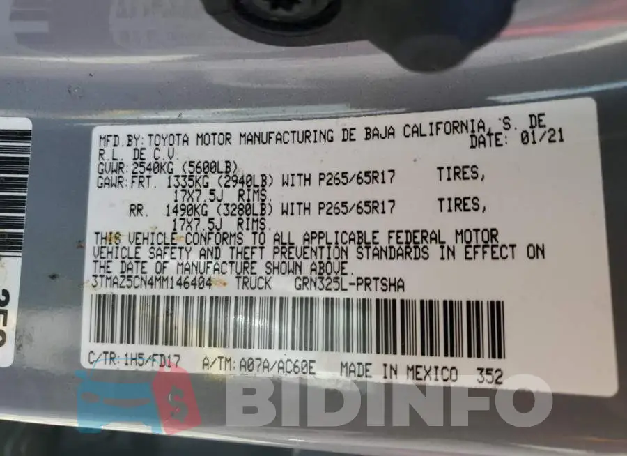 3TMAZ5CN4MM146404 Photo# 13