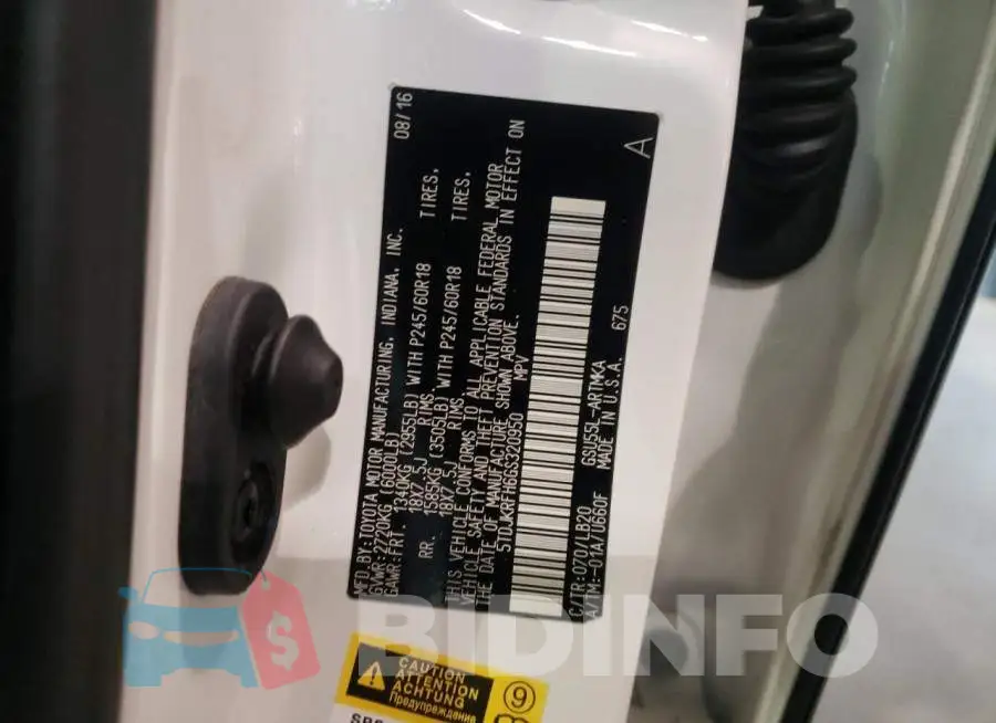 5TDJKRFH6GS320950 Photo# 13