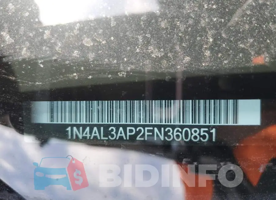1N4AL3AP2FN360851 Photo# 12