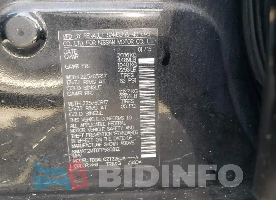 KNMAT2MT8FP530812 Photo# 13