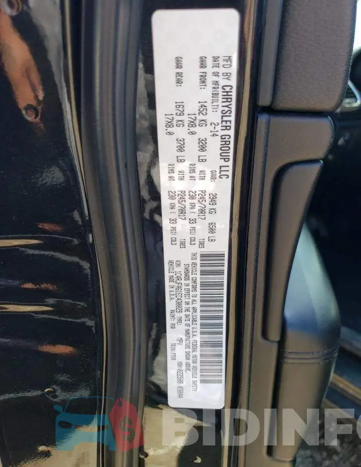 1C4RJFAG1EC430029 Photo# 13