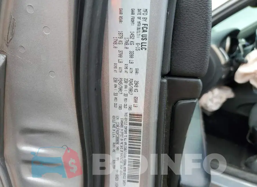 1C4RJFAGXFC898696 Photo# 14