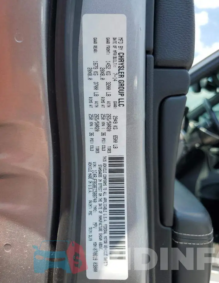 1C4RJFBG8EC588740 Photo# 13