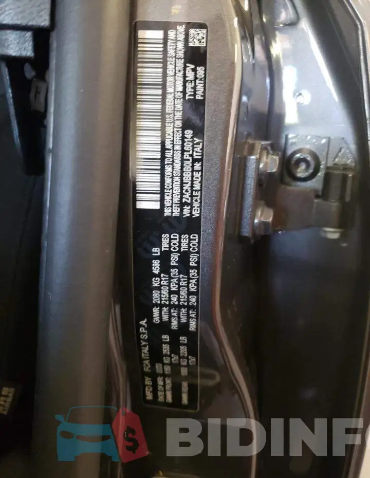 ZACNJBBB0LPL60149 Photo# 13