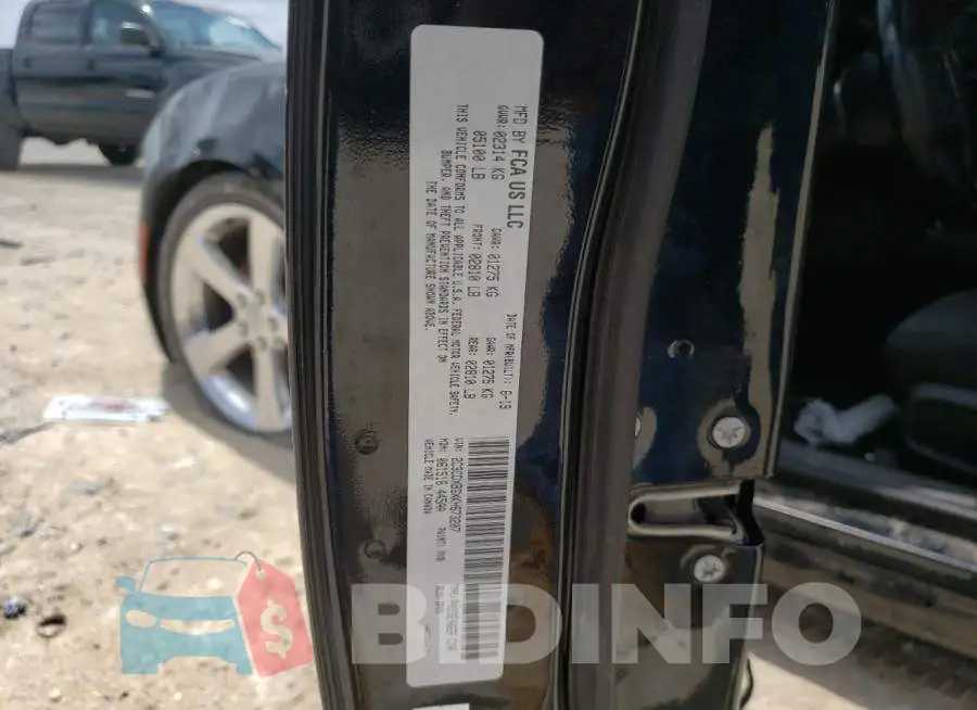 2C3CDXBGXKH673207 Photo# 12