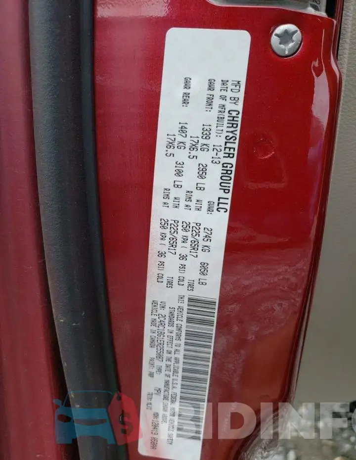 2C4RC1BG1ER255087 Photo# 14