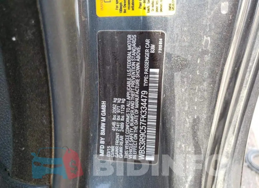 WBS3R9C57FK334479 Photo# 13