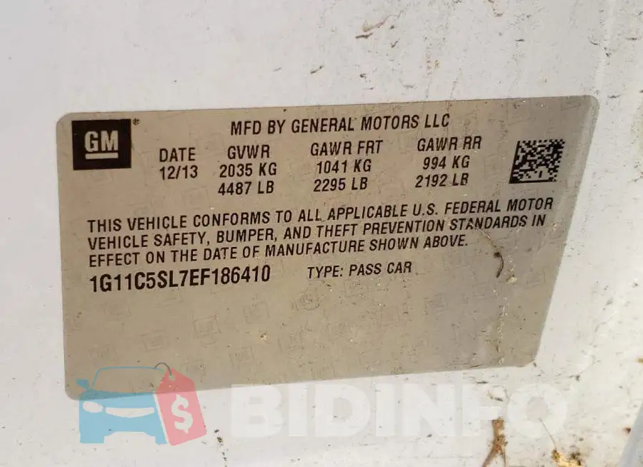 1G11C5SL7EF186410 Photo# 12