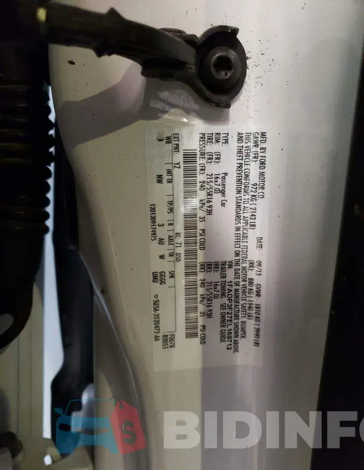 1FADP3F27EL169712 Photo# 12