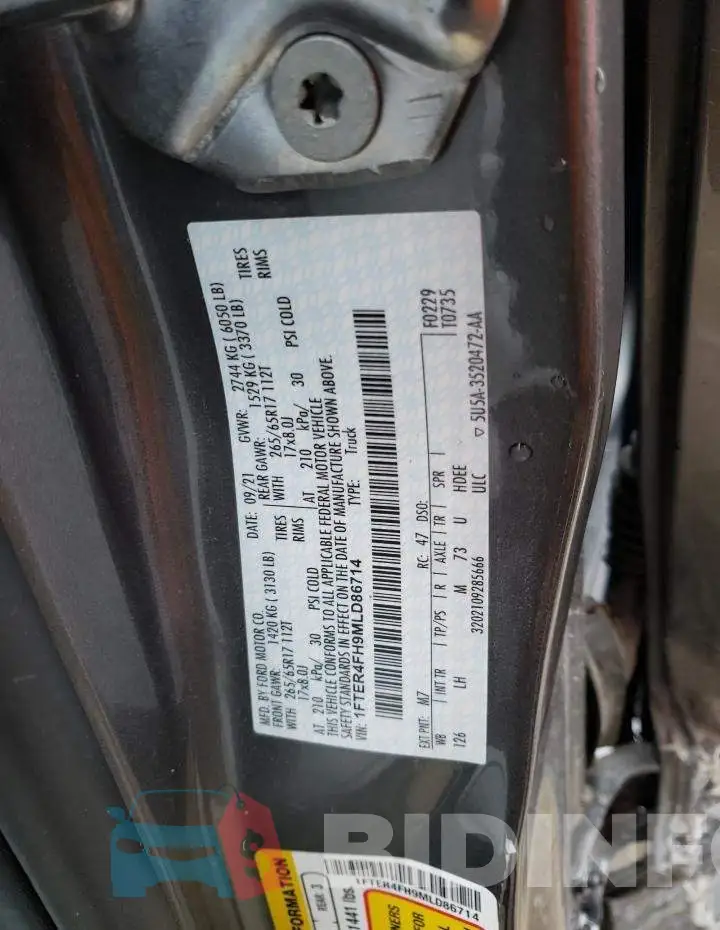 1FTER4FH9MLD86714 Photo# 12