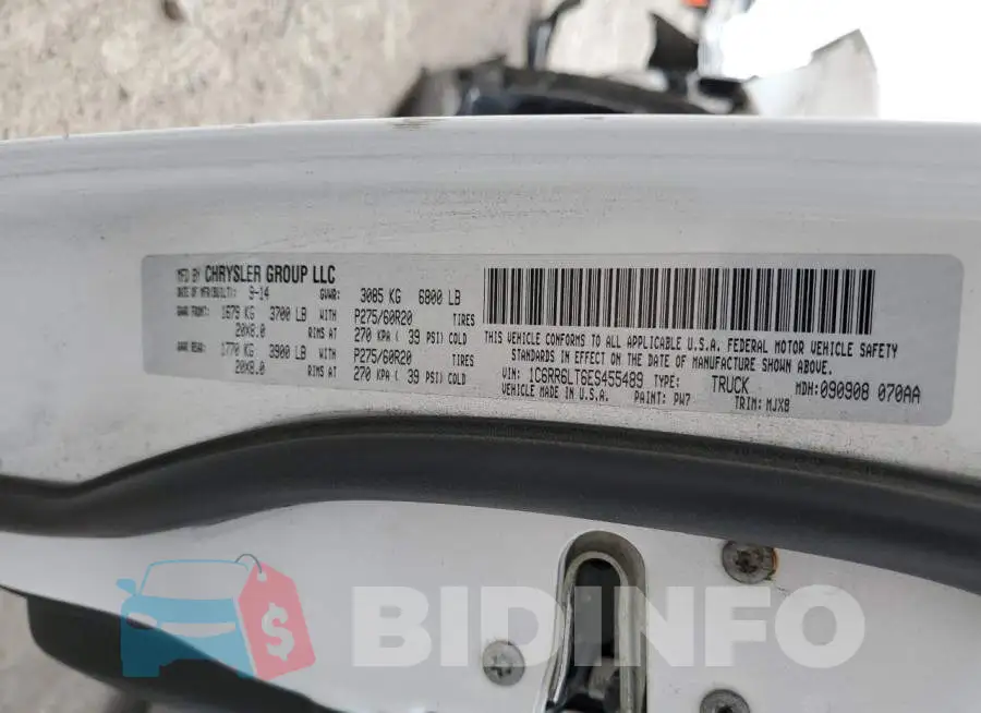 1C6RR6LT6ES455489 Photo# 12