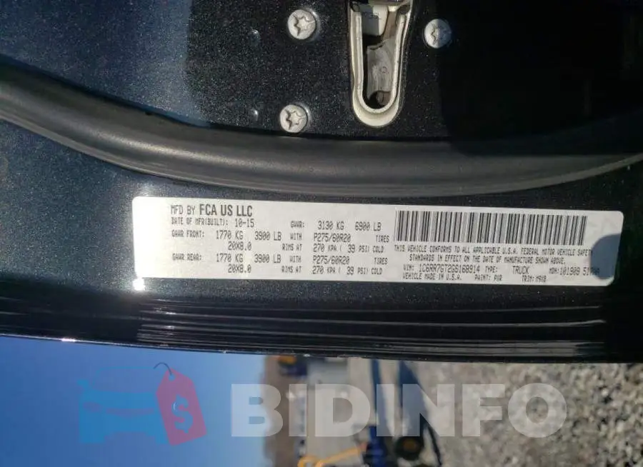 1C6RR7GT2GS168914 Photo# 12