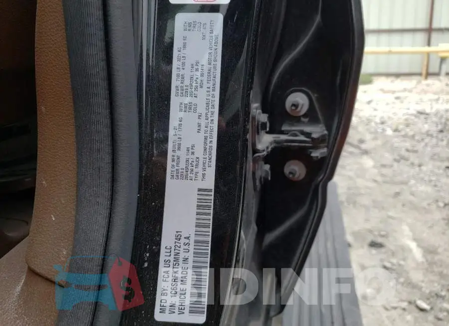 1C6SRFKT5MN727451 Photo# 12