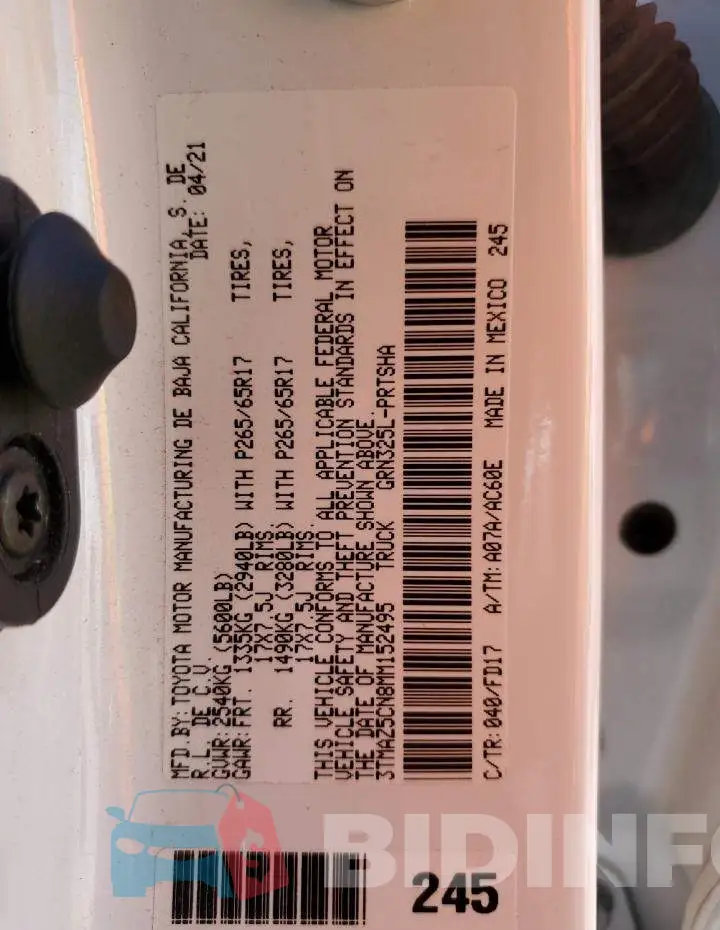 3TMAZ5CN8MM152495 Photo# 12