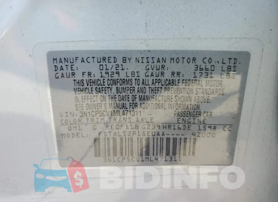 3N1CP5CV1ML471311 Photo# 13