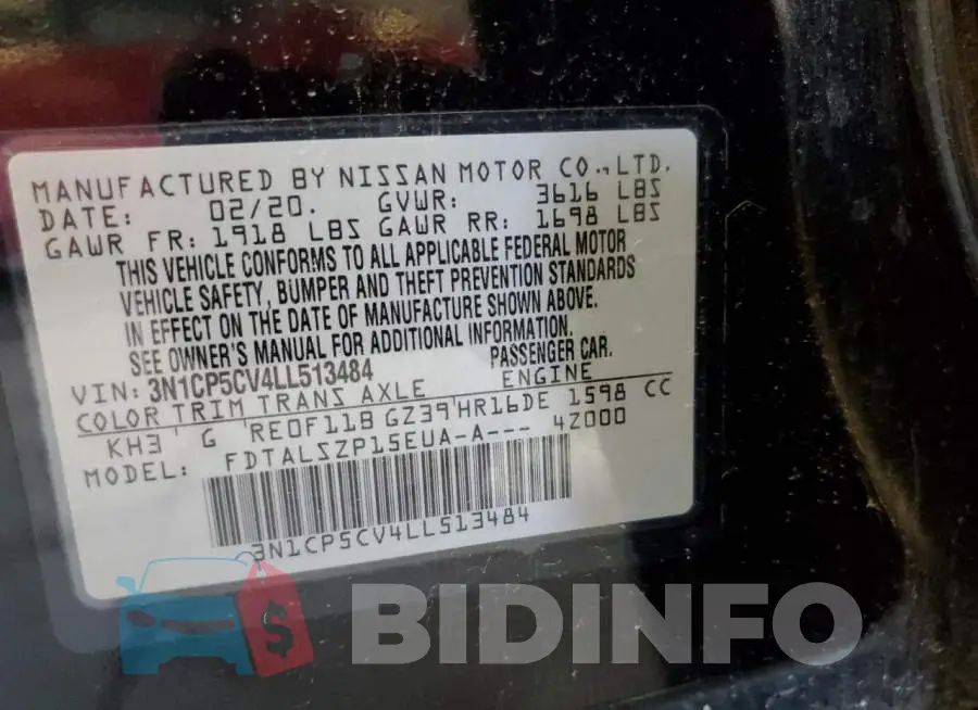 3N1CP5CV4LL513484 Photo# 12