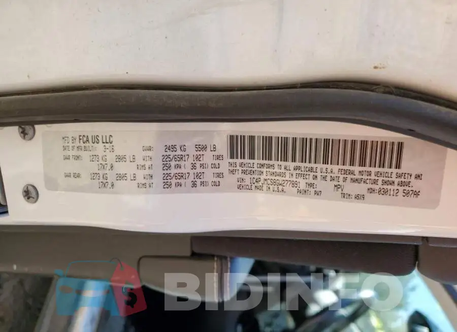 1C4PJMCS8GW277891 Photo# 13