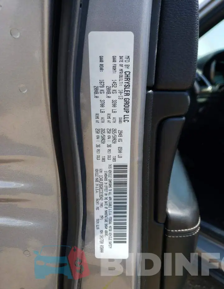 1C4RJFBG0EC319342 Photo# 12