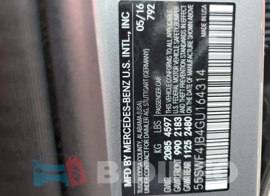 55SWF4JB4GU164314 Photo# 12