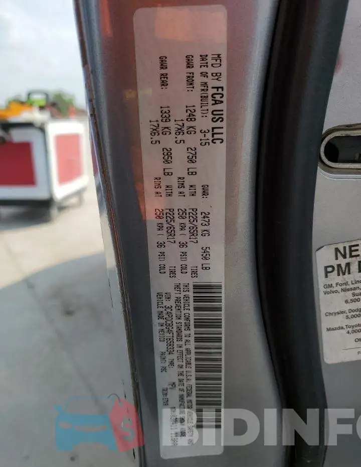 3C4PDCBG4FT658334 Photo# 13