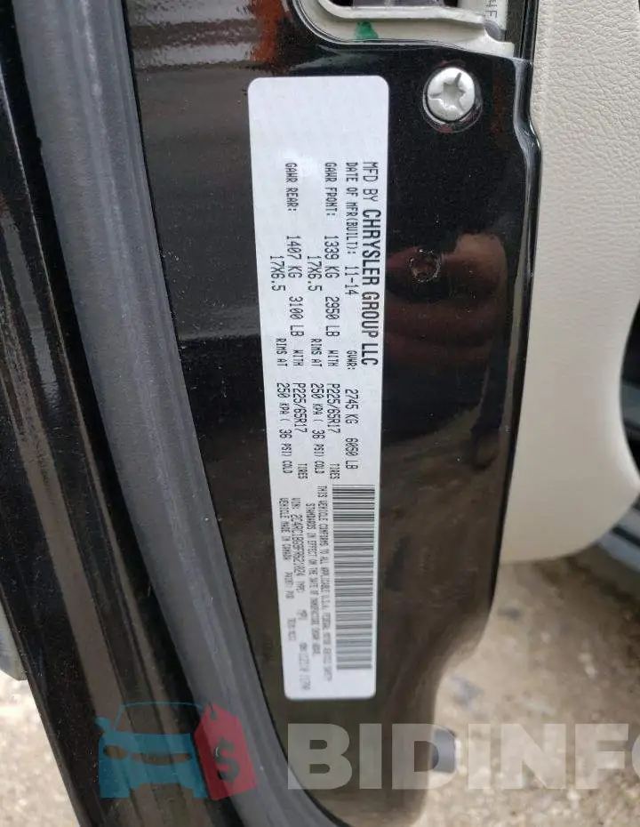 2C4RC1BG9FR621024 Photo# 13