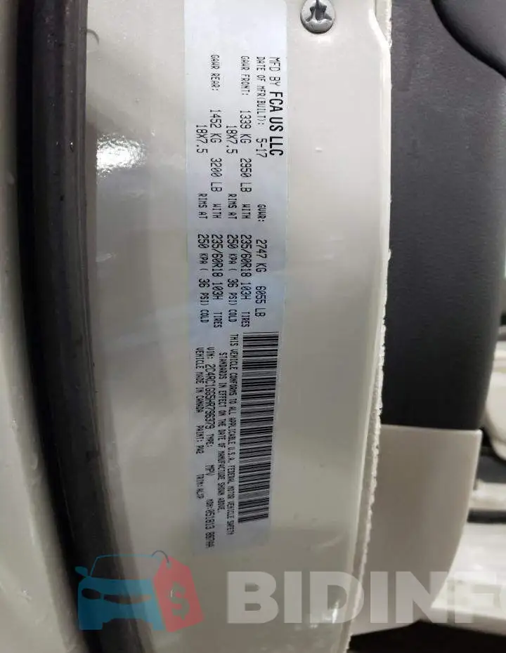 2C4RC1GG5HR796379 Photo# 13
