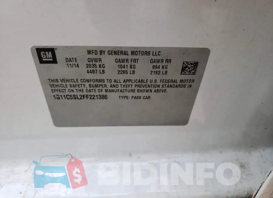 1G11C5SL2FF221386 Photo# 12
