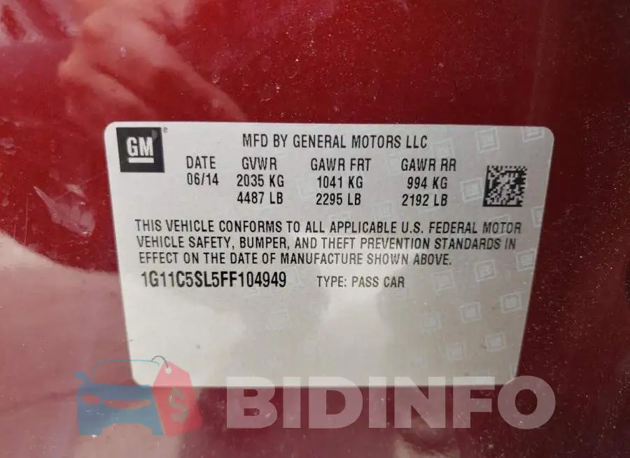 1G11C5SL5FF104949 Photo# 12