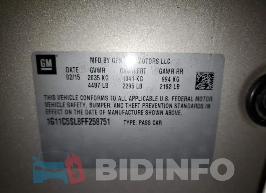 1G11C5SL8FF258751 Photo# 12