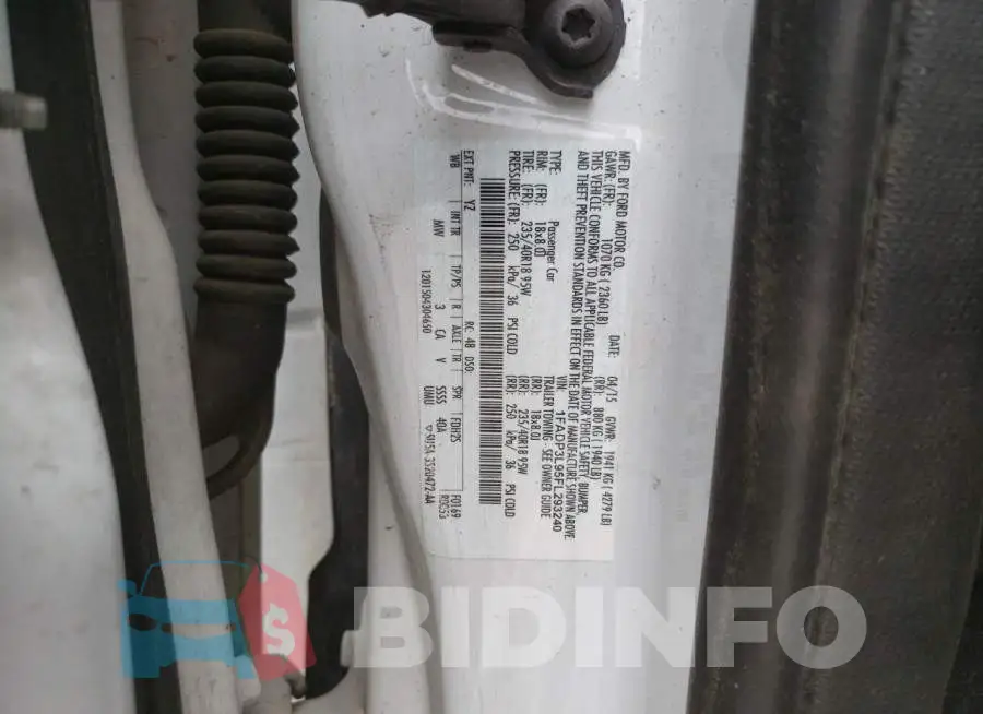 1FADP3L95FL293240 Photo# 12