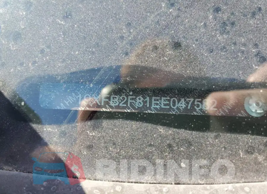 19XFB2F81EE047582 Photo# 12