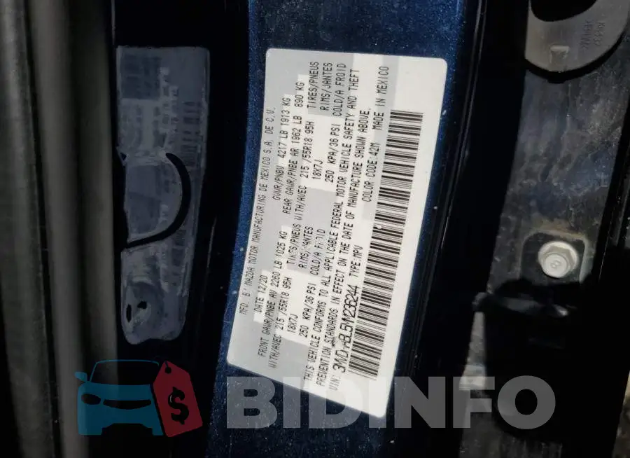 3MVDMABL5MM236244 Photo# 13
